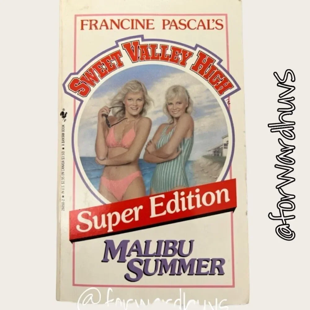 Bundle Sale 3 for $15 | Sweet Valley High | Super Edition Malibu Summer | 1986